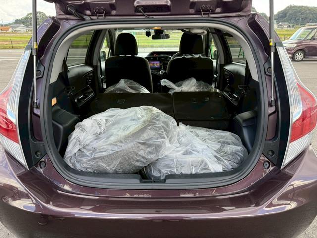 アクア Sスタイルブラック SDナビ フルセグTV リアカメラ スマートキー LEDヘッドライト 衝突軽減ブレーキ 前後ドラレコ Bluetooth 純正15インチ鉄 ETC(47枚目)