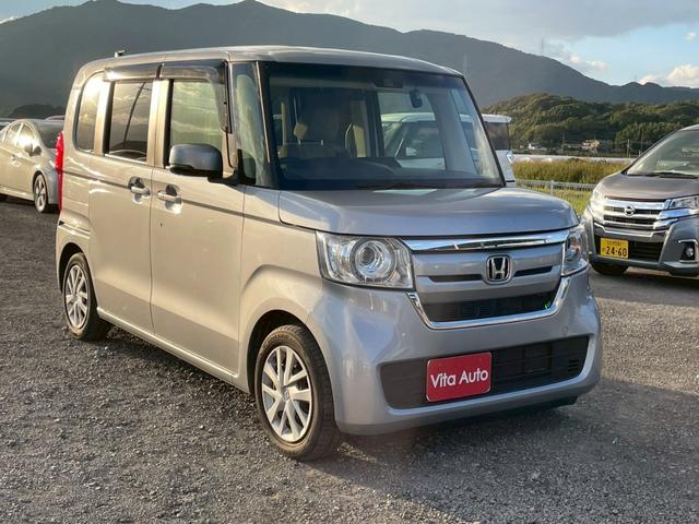 Ｎ－ＢＯＸ Ｇ・ＥＸホンダセンシング　ＳＤナビ　フルセグＴＶ　リアカメラ　スマートキー　ＬＥＤヘッドライト　衝突軽減ブレーキ　両側パワスラ　前ドラレコ　Ｂｌｕｅｔｏｏｔｈ　ＡＣＣ　純正１４インチ鉄（2枚目）