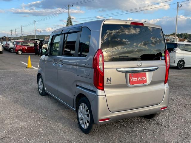 Ｎ－ＢＯＸ Ｇ・ＥＸホンダセンシング　ＳＤナビ　フルセグＴＶ　リアカメラ　スマートキー　ＬＥＤヘッドライト　衝突軽減ブレーキ　両側パワスラ　前ドラレコ　Ｂｌｕｅｔｏｏｔｈ　ＡＣＣ　純正１４インチ鉄（9枚目）