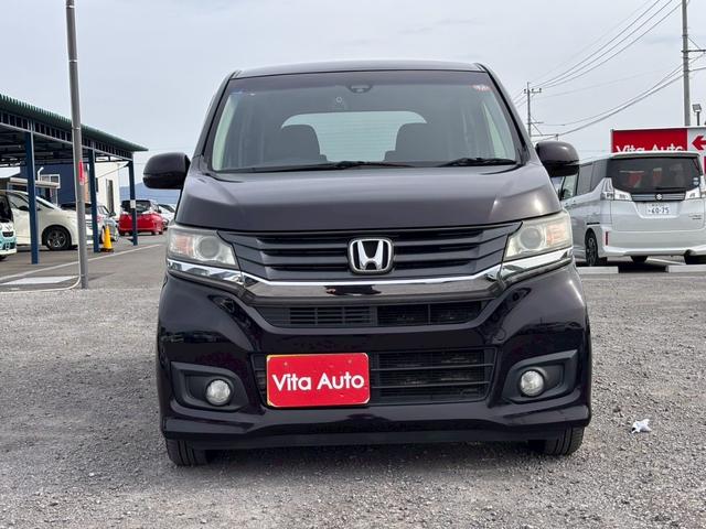 Ｎ－ＷＧＮカスタム Ｇ・ターボパッケージ　ＳＤナビ　フルセグＴＶ　スマートキー　ＨＩＤヘッドライト　衝突軽減ブレーキ　前ドラレコ　Ｂｌｕｅｔｏｏｔｈ　純正１４インチアルミ　ＥＴＣ（3枚目）