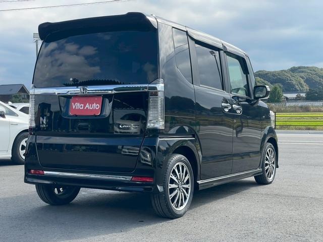 N-BOXカスタム G・ターボLパッケージ ディスプレイオーディオ リアカメラ スマートキー HIDヘッドライト 両側パワスラ クルコン 純正15インチアルミ ETC(13枚目)