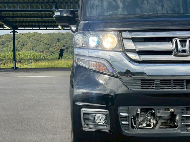 N-BOXカスタム G・ターボLパッケージ ディスプレイオーディオ リアカメラ スマートキー HIDヘッドライト 両側パワスラ クルコン 純正15インチアルミ ETC(19枚目)