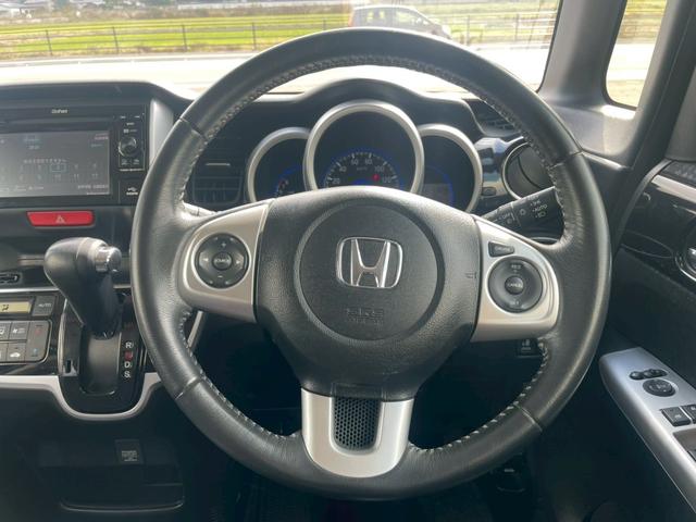 N-BOXカスタム G・ターボLパッケージ ディスプレイオーディオ リアカメラ スマートキー HIDヘッドライト 両側パワスラ クルコン 純正15インチアルミ ETC(24枚目)