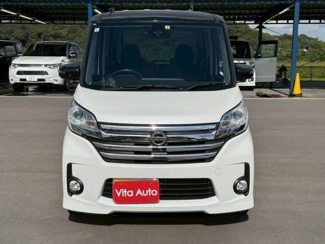 デイズルークス ハイウェイスター　Ｘ　Ｇパッケージ　アラウンドビューモニター　スマートキー　ＨＩＤヘッドライト　衝突軽減ブレーキ　両側パワースライドドア　純正１５インチアルミ（4枚目）