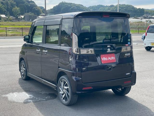 スペーシアカスタム XS 4WD メモリーナビ フルセグTV リアカメラ スマートキー HIDヘッドライト 衝突軽減ブレーキ 両側パワスラ シートヒーター Bluetooth 純正15インチアルミ ETC(8枚目)