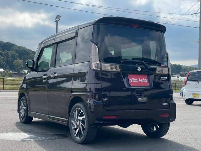 スペーシアカスタム XS 4WD メモリーナビ フルセグTV リアカメラ スマートキー HIDヘッドライト 衝突軽減ブレーキ 両側パワスラ シートヒーター Bluetooth 純正15インチアルミ ETC(9枚目)