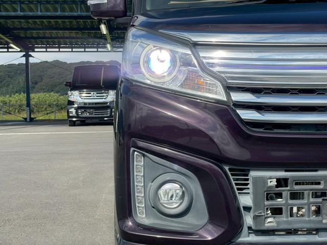 スペーシアカスタム XS 4WD メモリーナビ フルセグTV リアカメラ スマートキー HIDヘッドライト 衝突軽減ブレーキ 両側パワスラ シートヒーター Bluetooth 純正15インチアルミ ETC(19枚目)