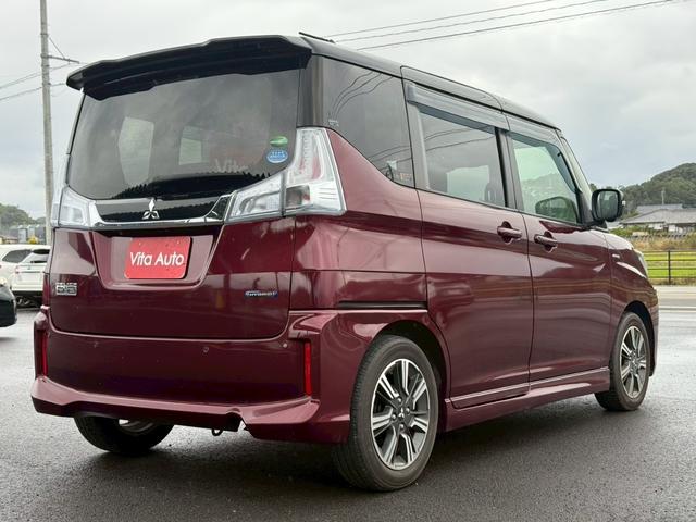 デリカD:2 カスタムハイブリッドSV 全方位カメラパッケージ メモリーナビ フルセグTV 全方位カメラ スマートキー LEDヘッドライト 衝突軽減ブレーキ 両側パワスラ シートヒーター Bluetooth ACC 純正15インチアルミ ETC(13枚目)