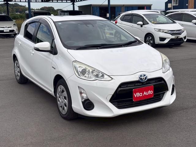 アクア Ｓ　ＳＤナビ　ワンセグＴＶ　スマートキー　衝突軽減ブレーキ　Ｂｌｕｅｔｏｏｔｈ　純正１５インチ鉄　ＥＴＣ（3枚目）