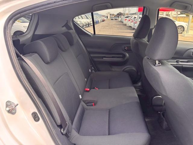 アクア Ｓ　ＳＤナビ　ワンセグＴＶ　スマートキー　衝突軽減ブレーキ　Ｂｌｕｅｔｏｏｔｈ　純正１５インチ鉄　ＥＴＣ（41枚目）