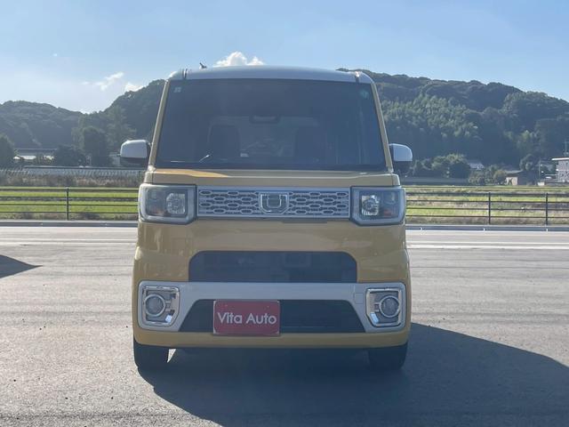 ウェイク G SA SDナビ フルセグTV リアカメラ フリップダウンモニター スマートキー LEDヘッドライト 衝突軽減ブレーキ 片側パワスラ Bluetooth 純正15インチアルミ ETC(4枚目)