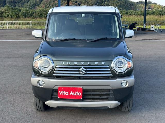 ハスラー ＪスタイルＩＩ　メモリーナビ　フルセグＴＶ　全方位カメラ　スマートキー　ＨＩＤヘッドライト　衝突軽減ブレーキ　シートヒーター　Ｂｌｕｅｔｏｏｔｈ　純正１５インチアルミ　ＥＴＣ（4枚目）