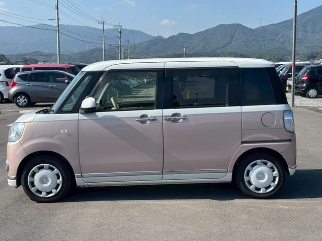 ムーヴキャンバス Ｇメイクアップ　ＳＡＩＩ　ＳＤナビ　フルセグＴＶ　リアカメラ　スマートキー　ＬＥＤヘッドライト　衝突軽減ブレーキ　両側パワスラ　前後ドラレコ　Ｂｌｕｅｔｏｏｔｈ　純正１４インチ鉄（7枚目）