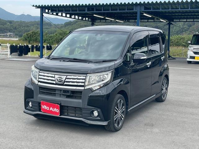 ムーヴ カスタム　Ｘ　ＳＡＩＩ　メモリーナビ　フルセグＴＶ　リアカメラ　スマートキー　ＬＥＤヘッドライト　衝突軽減ブレーキ　前ドラレコ　純正１５インチアルミ　ＥＴＣ（5枚目）