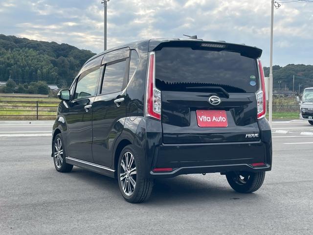ムーヴ カスタム　Ｘ　ＳＡＩＩ　メモリーナビ　フルセグＴＶ　リアカメラ　スマートキー　ＬＥＤヘッドライト　衝突軽減ブレーキ　前ドラレコ　純正１５インチアルミ　ＥＴＣ（10枚目）