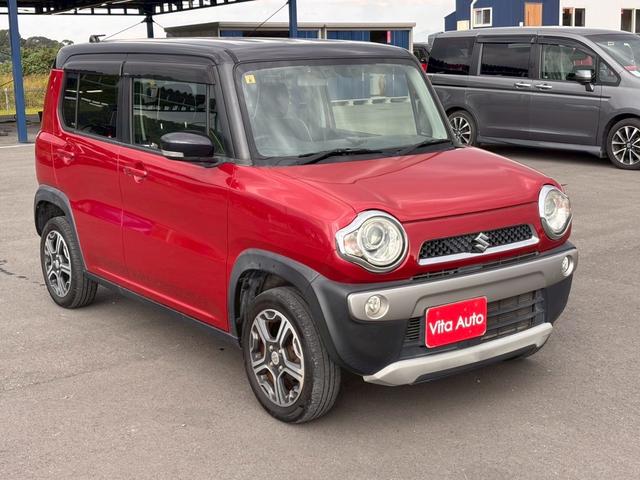 ハスラー X SDナビ フルセグTV スマートキー HIDヘッドライト 衝突軽減ブレーキ シートヒーター Bluetooth 純正15インチアルミ ETC(2枚目)