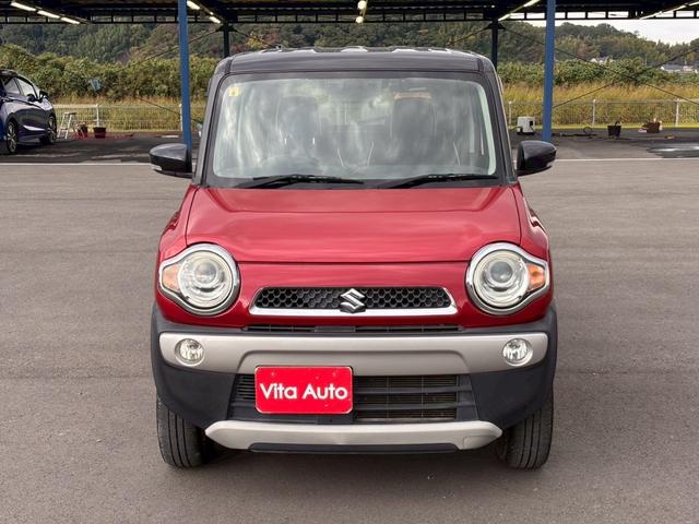 ハスラー X SDナビ フルセグTV スマートキー HIDヘッドライト 衝突軽減ブレーキ シートヒーター Bluetooth 純正15インチアルミ ETC(4枚目)