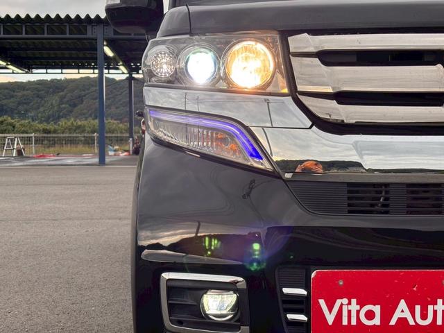 Ｎ－ＢＯＸカスタム Ｇ・ターボＬパッケージ　ＳＤナビ　フルセグＴＶ　リアカメラ　スマートキー　ＨＩＤヘッドライト　両側パワスラ　Ｂｌｕｅｔｏｏｔｈ　クルコン　純正１５インチアルミ　ＥＴＣ（17枚目）