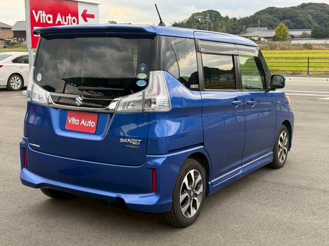 ソリオバンディット ハイブリッドＳＶ　メモリーナビ　フルセグＴＶ　リアカメラ　スマートキー　ＬＥＤヘッドライト　衝突軽減ブレーキ　片側パワスラ　前ドラレコ　シートヒーター　Ｂｌｕｅｔｏｏｔｈ　クルコン　純正１５インチアルミ　ＥＴＣ（14枚目）