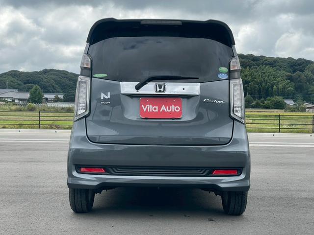 Ｎ－ＷＧＮカスタム Ｇ・ターボパッケージ　メモリーナビ　フルセグＴＶ　スマートキー　ＨＩＤヘッドライト　衝突軽減ブレーキ　Ｂｌｕｅｔｏｏｔｈ　クルコン　純正１４インチアルミ　ＥＴＣ（11枚目）