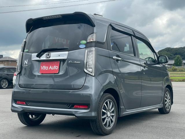 Ｎ－ＷＧＮカスタム Ｇ・ターボパッケージ　メモリーナビ　フルセグＴＶ　スマートキー　ＨＩＤヘッドライト　衝突軽減ブレーキ　Ｂｌｕｅｔｏｏｔｈ　クルコン　純正１４インチアルミ　ＥＴＣ（13枚目）