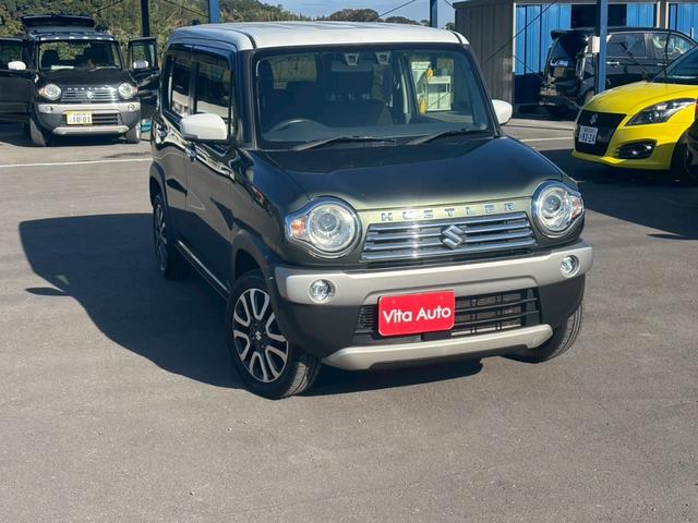 ハスラー ＪスタイルＩＩ　メモリーナビ　フルセグＴＶ　リアカメラ　スマートキー　ＨＩＤヘッドライト　衝突軽減ブレーキ　シートヒーター　Ｂｌｕｅｔｏｏｔｈ　純正１８インチアルミ（2枚目）