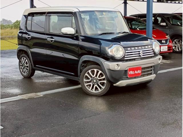 ハスラー JスタイルIIターボ SDナビ フルセグTV スマートキー HIDヘッドライト 衝突軽減ブレーキ シートヒーター Bluetooth クルコン 純正15インチアルミ ETC(2枚目)