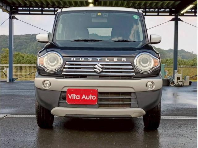 ハスラー JスタイルIIターボ SDナビ フルセグTV スマートキー HIDヘッドライト 衝突軽減ブレーキ シートヒーター Bluetooth クルコン 純正15インチアルミ ETC(3枚目)