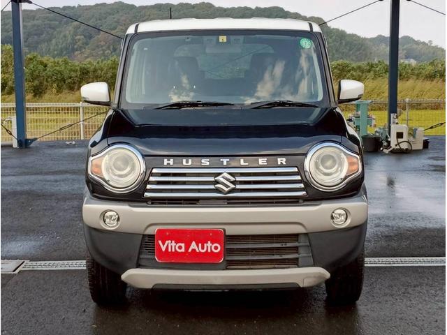 ハスラー JスタイルIIターボ SDナビ フルセグTV スマートキー HIDヘッドライト 衝突軽減ブレーキ シートヒーター Bluetooth クルコン 純正15インチアルミ ETC(4枚目)