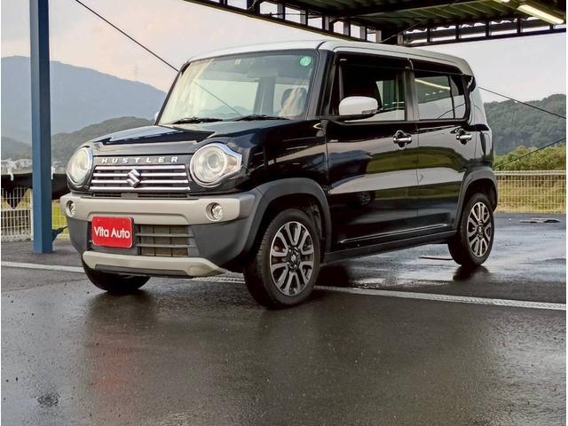 ハスラー JスタイルIIターボ SDナビ フルセグTV スマートキー HIDヘッドライト 衝突軽減ブレーキ シートヒーター Bluetooth クルコン 純正15インチアルミ ETC(5枚目)