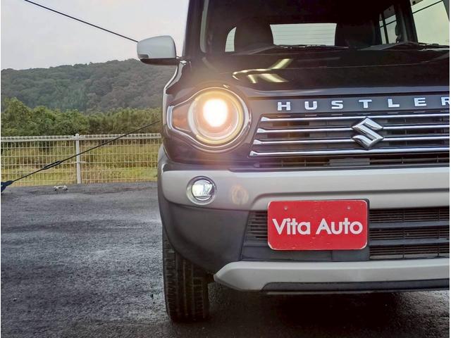 ハスラー JスタイルIIターボ SDナビ フルセグTV スマートキー HIDヘッドライト 衝突軽減ブレーキ シートヒーター Bluetooth クルコン 純正15インチアルミ ETC(17枚目)