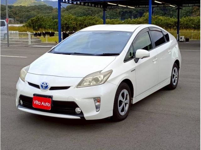 プリウス Ｓ　メモリーナビ　フルセグＴＶ　リアカメラ　スマートキー　ＨＩＤヘッドライト　前ドラレコ　Ｂｌｕｅｔｏｏｔｈ　純正１５インチアルミ　ＥＴＣ（6枚目）