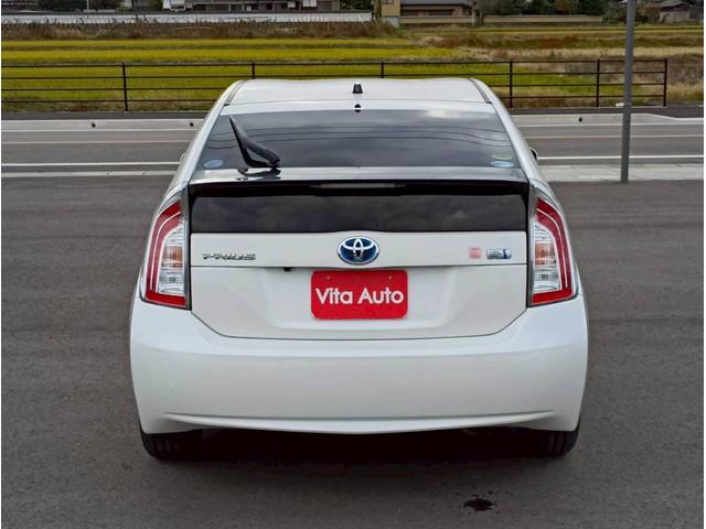 プリウス Ｓ　メモリーナビ　フルセグＴＶ　リアカメラ　スマートキー　ＨＩＤヘッドライト　前ドラレコ　Ｂｌｕｅｔｏｏｔｈ　純正１５インチアルミ　ＥＴＣ（12枚目）