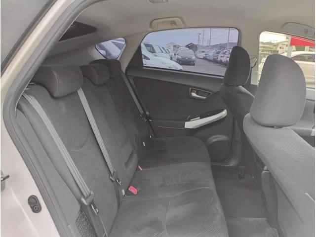 プリウス Ｓ　メモリーナビ　フルセグＴＶ　リアカメラ　スマートキー　ＨＩＤヘッドライト　前ドラレコ　Ｂｌｕｅｔｏｏｔｈ　純正１５インチアルミ　ＥＴＣ（40枚目）