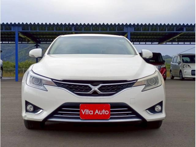 マークＸ プレミアム　ＳＤナビ　フルセグＴＶ　リアカメラ　スマートキー　ＨＩＤヘッドライト　前ドラレコ　シートヒーター　Ｂｌｕｅｔｏｏｔｈ　クルコン　純正１６インチアルミ　ＥＴＣ（3枚目）