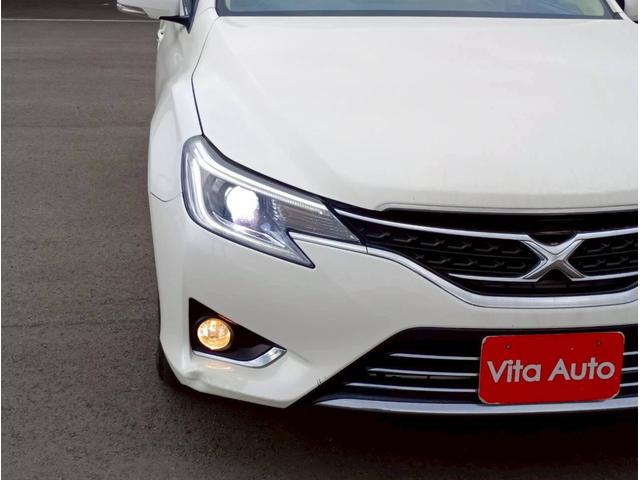 マークＸ プレミアム　ＳＤナビ　フルセグＴＶ　リアカメラ　スマートキー　ＨＩＤヘッドライト　前ドラレコ　シートヒーター　Ｂｌｕｅｔｏｏｔｈ　クルコン　純正１６インチアルミ　ＥＴＣ（17枚目）