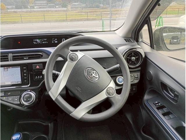 アクア Ｓ　ＳＤナビ　フルセグＴＶ　リアカメラ　スマートキー　ＬＥＤヘッドライト　衝突軽減ブレーキ　前ドラレコ　Ｂｌｕｅｔｏｏｔｈ　純正１５インチアルミ　ＥＴＣ（19枚目）