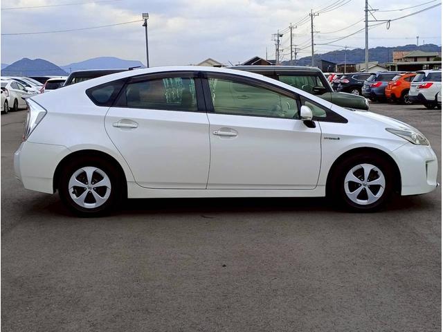 プリウス S SDナビ ワンセグTV リアカメラ スマートキー HIDヘッドライト 前後ドラレコ Bluetooth 純正15インチアルミ ETC(9枚目)