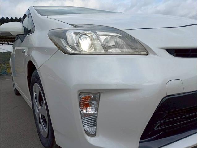 プリウス S SDナビ ワンセグTV リアカメラ スマートキー HIDヘッドライト 前後ドラレコ Bluetooth 純正15インチアルミ ETC(19枚目)