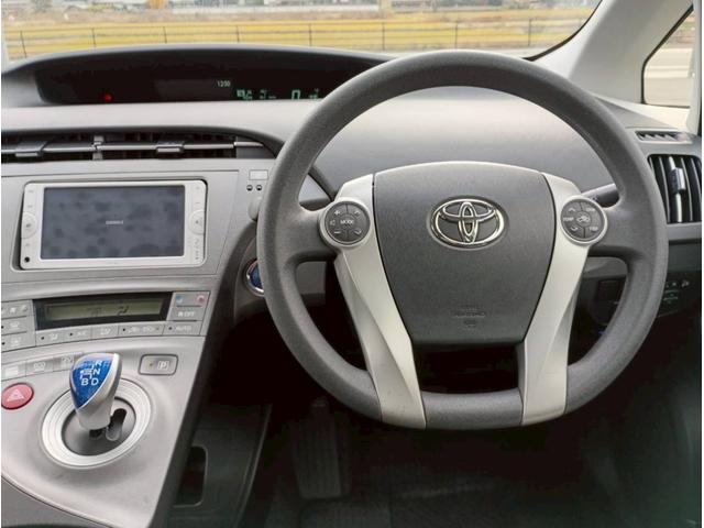 プリウス S SDナビ ワンセグTV リアカメラ スマートキー HIDヘッドライト 前後ドラレコ Bluetooth 純正15インチアルミ ETC(21枚目)