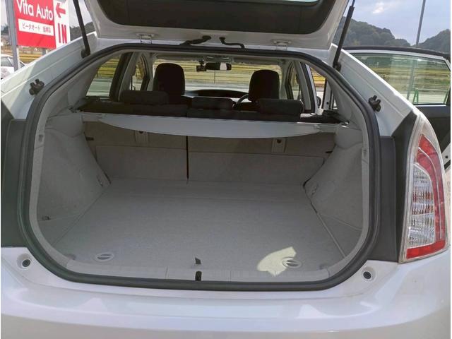 プリウス S SDナビ ワンセグTV リアカメラ スマートキー HIDヘッドライト 前後ドラレコ Bluetooth 純正15インチアルミ ETC(36枚目)