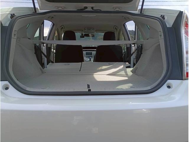 プリウス S SDナビ ワンセグTV リアカメラ スマートキー HIDヘッドライト 前後ドラレコ Bluetooth 純正15インチアルミ ETC(37枚目)