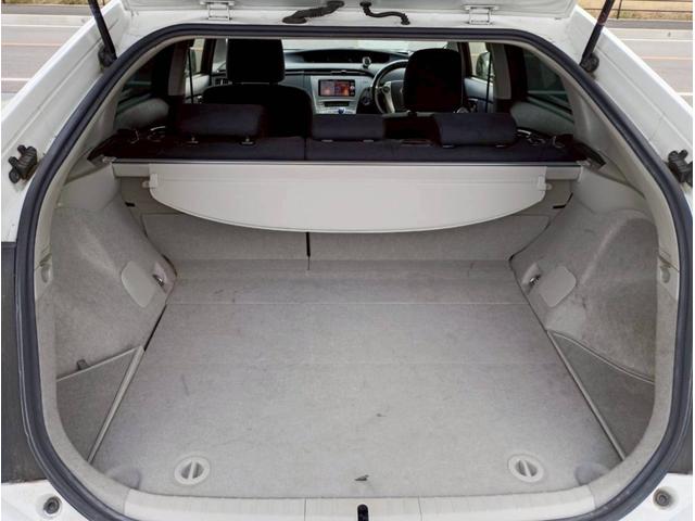 プリウス S HDDナビ フルセグTV リアカメラ スマートキー HIDヘッドライト Bluetooth 純正15インチアルミ ETC(40枚目)