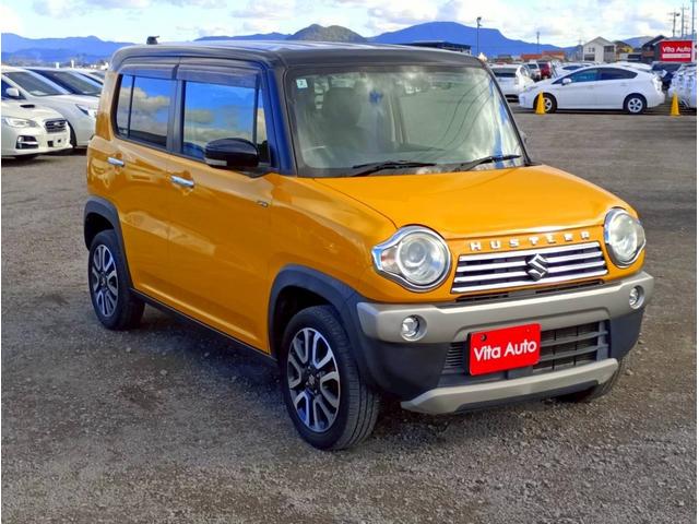 ハスラー ＪスタイルＩＩ　ＳＤナビ　フルセグＴＶ　リアカメラ　スマートキー　ＨＩＤヘッドライト　衝突軽減ブレーキ　シートヒーター　Ｂｌｕｅｔｏｏｔｈ　純正１５インチアルミ　ＥＴＣ（3枚目）