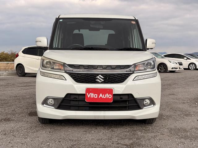 ソリオバンディット ハイブリッドＭＶ　メモリーナビ　フルセグＴＶ　全方位カメラ　スマートキー　ＬＥＤヘッドライト　衝突軽減ブレーキ　両側パワスラ　シートヒーター　Ｂｌｕｅｔｏｏｔｈ　クルコン　純正１５インチアルミ　ＥＴＣ（3枚目）