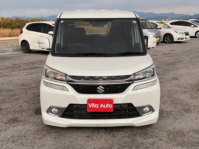 ソリオバンディット ハイブリッドＭＶ　メモリーナビ　フルセグＴＶ　全方位カメラ　スマートキー　ＬＥＤヘッドライト　衝突軽減ブレーキ　両側パワスラ　シートヒーター　Ｂｌｕｅｔｏｏｔｈ　クルコン　純正１５インチアルミ　ＥＴＣ（4枚目）