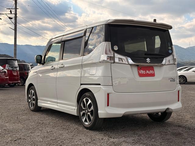 ソリオバンディット ハイブリッドＭＶ　メモリーナビ　フルセグＴＶ　全方位カメラ　スマートキー　ＬＥＤヘッドライト　衝突軽減ブレーキ　両側パワスラ　シートヒーター　Ｂｌｕｅｔｏｏｔｈ　クルコン　純正１５インチアルミ　ＥＴＣ（9枚目）