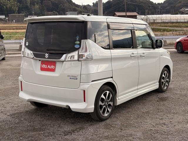 ソリオバンディット ハイブリッドＭＶ　メモリーナビ　フルセグＴＶ　全方位カメラ　スマートキー　ＬＥＤヘッドライト　衝突軽減ブレーキ　両側パワスラ　シートヒーター　Ｂｌｕｅｔｏｏｔｈ　クルコン　純正１５インチアルミ　ＥＴＣ（15枚目）