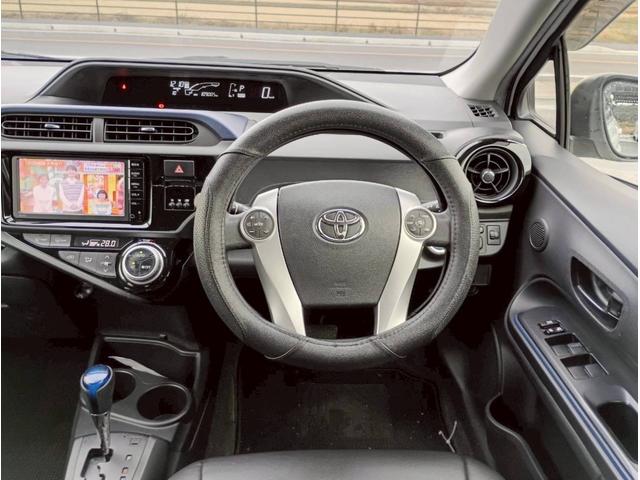 アクア Ｓ　ＳＤナビ　フルセグＴＶ　リアカメラ　スマートキー　Ｂｌｕｅｔｏｏｔｈ　純正１５インチ鉄　ＥＴＣ（21枚目）