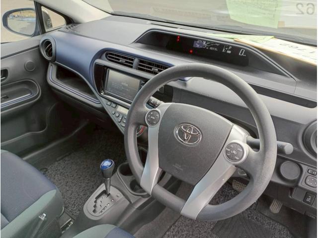 アクア Ｓ　ＳＤナビ　ワンセグＴＶ　リアカメラ　ＬＥＤヘッドライト　Ｂｌｕｅｔｏｏｔｈ　純正１５インチ鉄（19枚目）